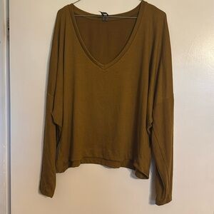 Anthropologie size large brown sweater
